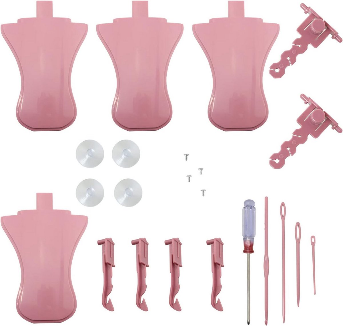 Breimachine Accessoireset Inclusief Krukken, Haken en Assortiment Onderdelen