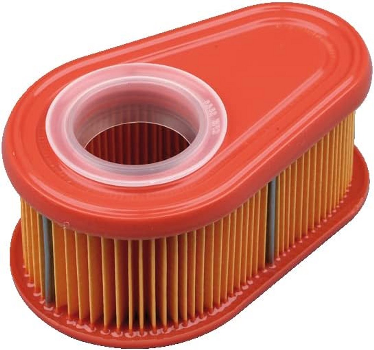 Ovaal Luchtfilter voor Briggs & Stratton Grasmaaier 120x77x57 mm Oranje