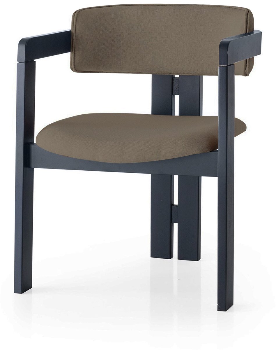 Skye Decor , Stoel, CO - 025, Hout, Zwart & Bruin, 58 x 49 x 76 cm