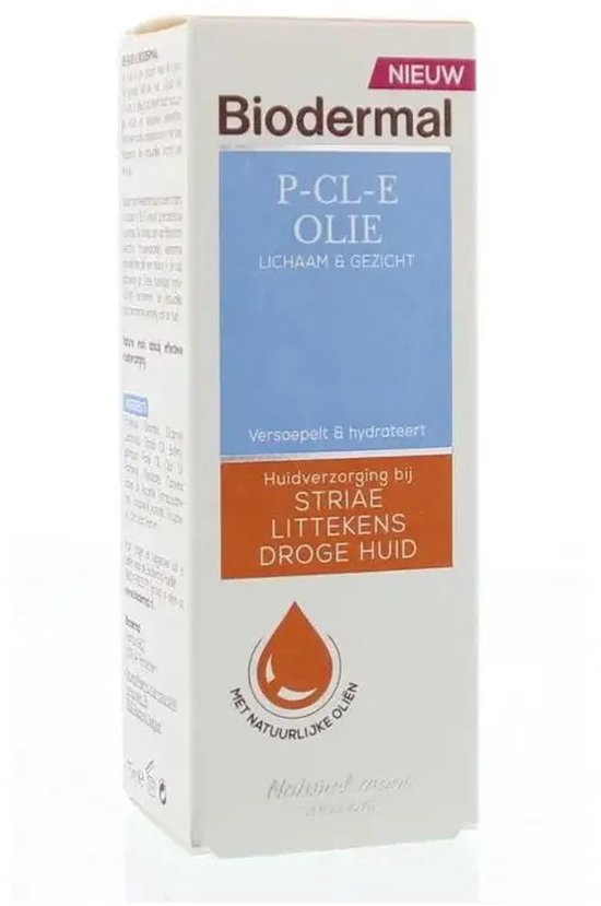 Biodermal P-CL-E Olie - Huidolie - Huidverzorging voor stria