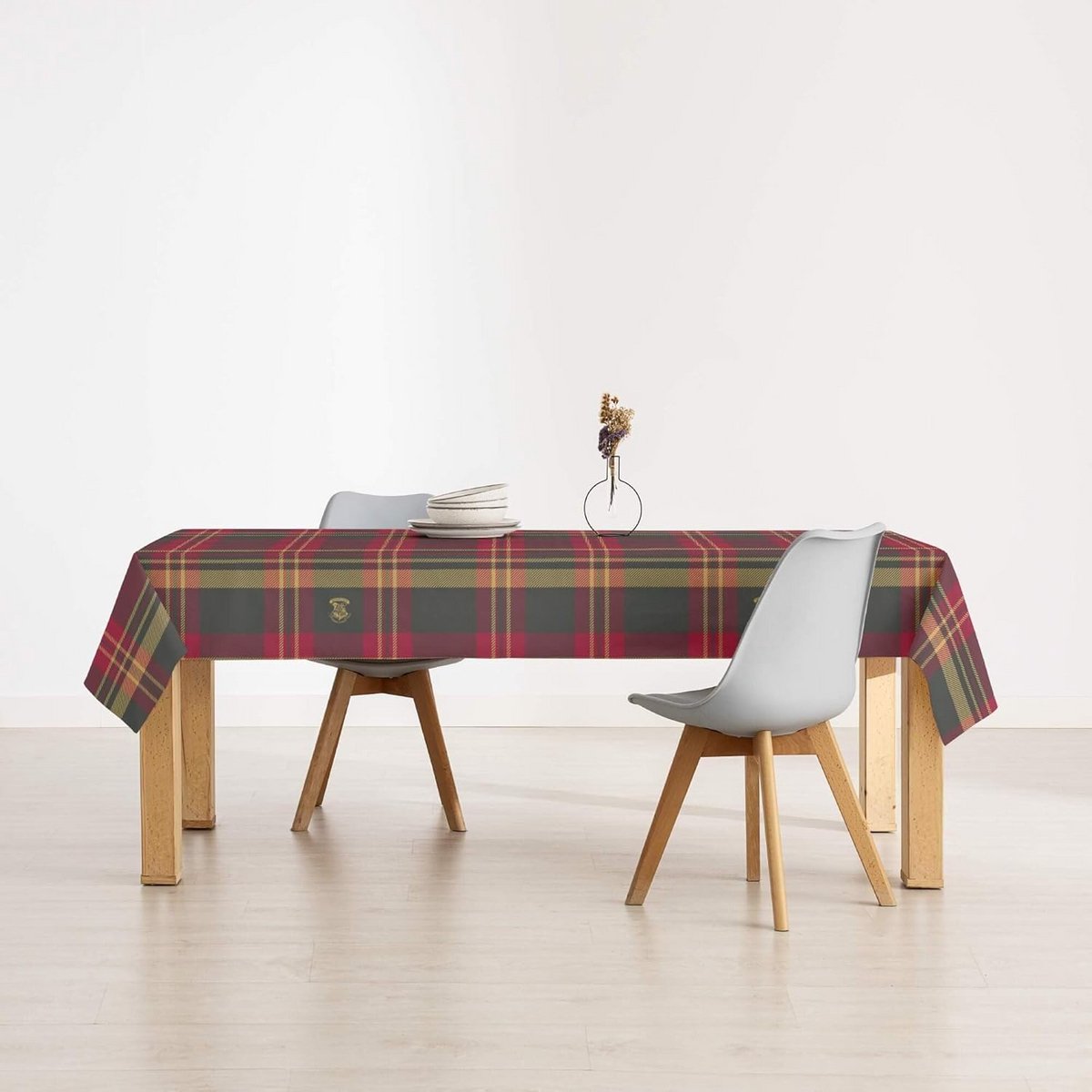 Kerst Tafelkleed 100x140 cm Katoen Harsgecoat Vuilafstotend Kersticoon Thema