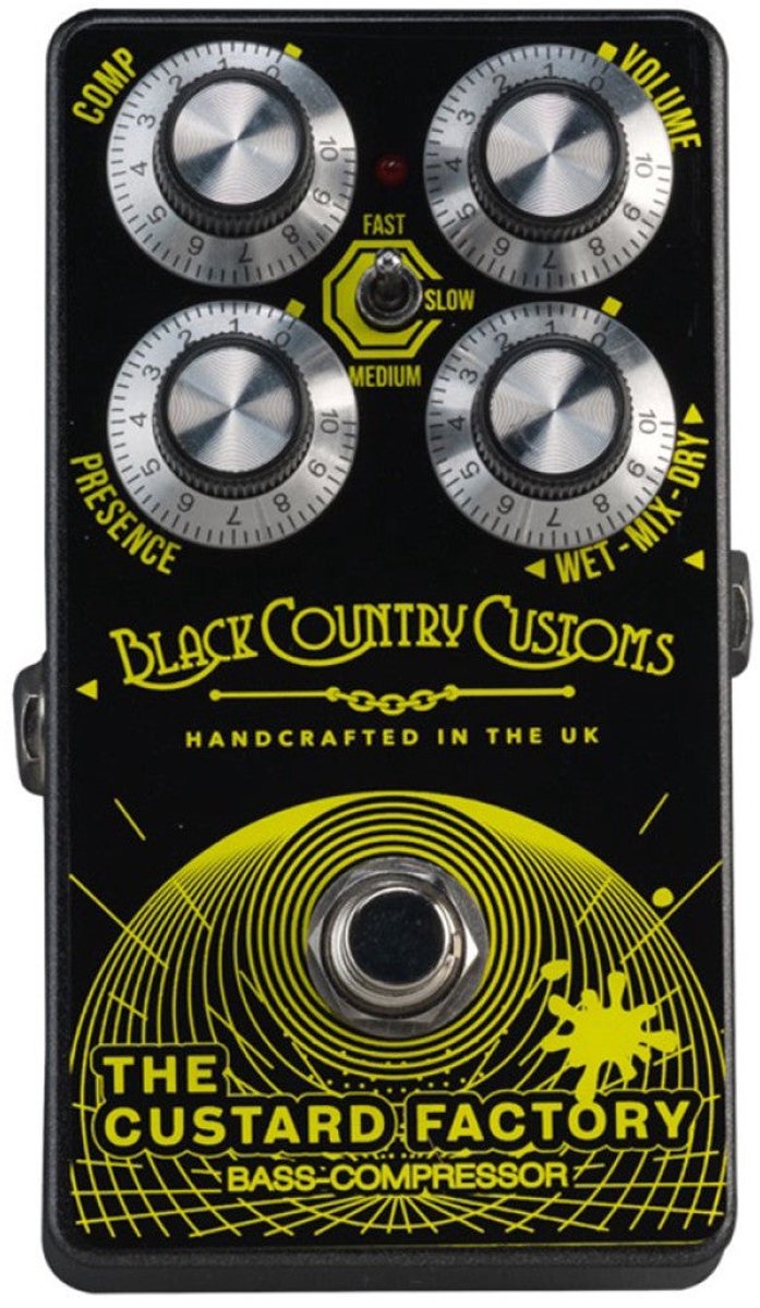 Laney Black Country Customs The Custard Factory Tri-Mode Bass Compressor effectpedaal