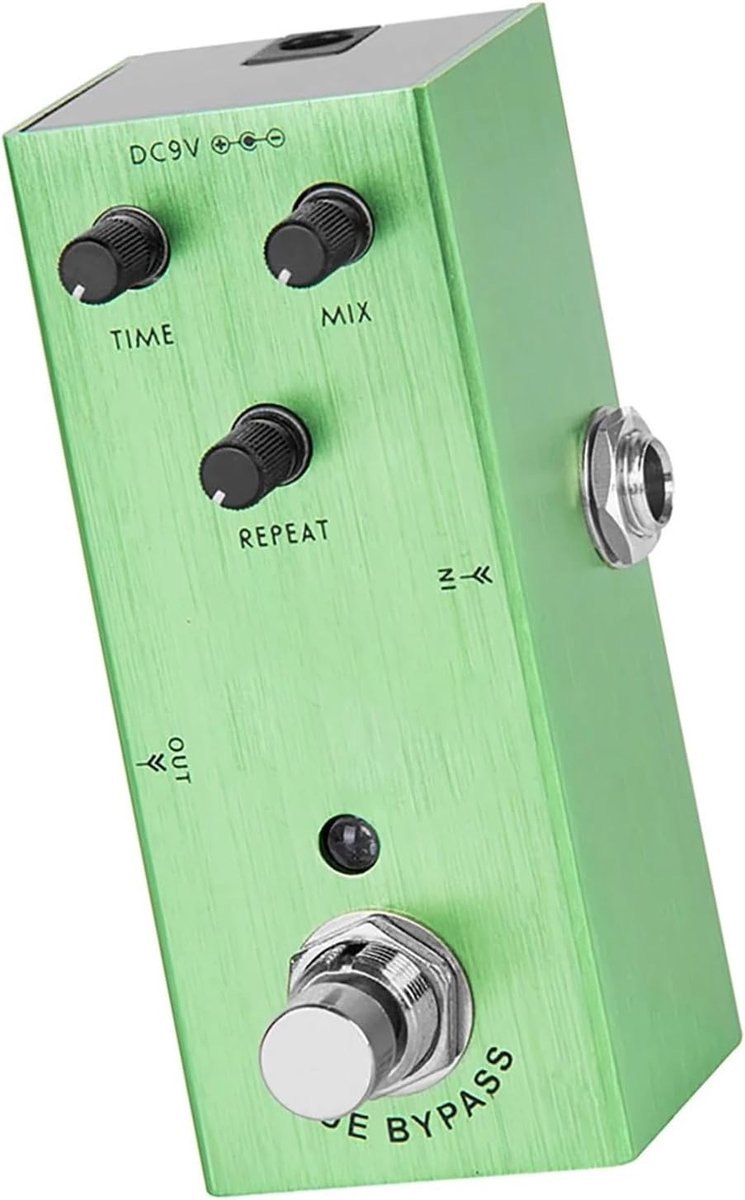 Gitaareffect Pedaal - Delay Effect - Muziek Maken - Digitaal Circuit - 92x46x43 cm - Zwart