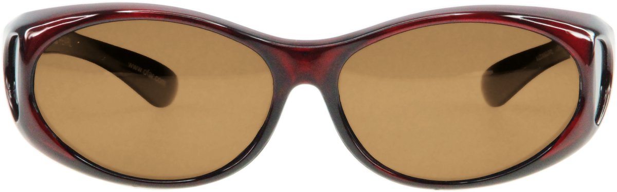 FitOfar overzetzonnebril Rood VZ-0002PL