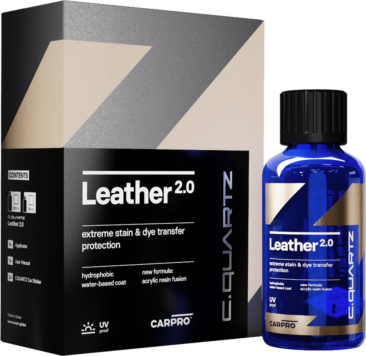 CarPro CQuartz Leather Coat 30ml - Leder Coating