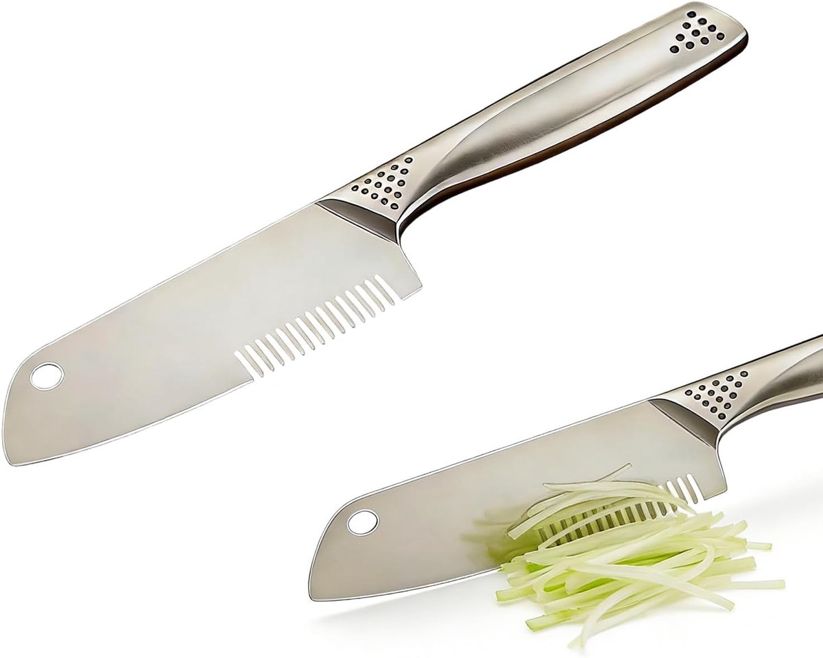 Groentesnijder - Keukengadget Snijder - Snel Ingrediënten - Roestvrij Staal - 24 cm Lengte