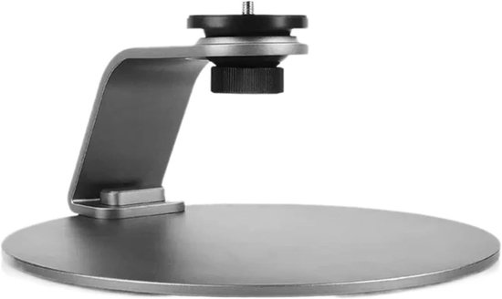 Beamer muurbeugel 360° verstelbaar aluminium projector houder met verwijderbare tafelstand voor thuis en kantoor