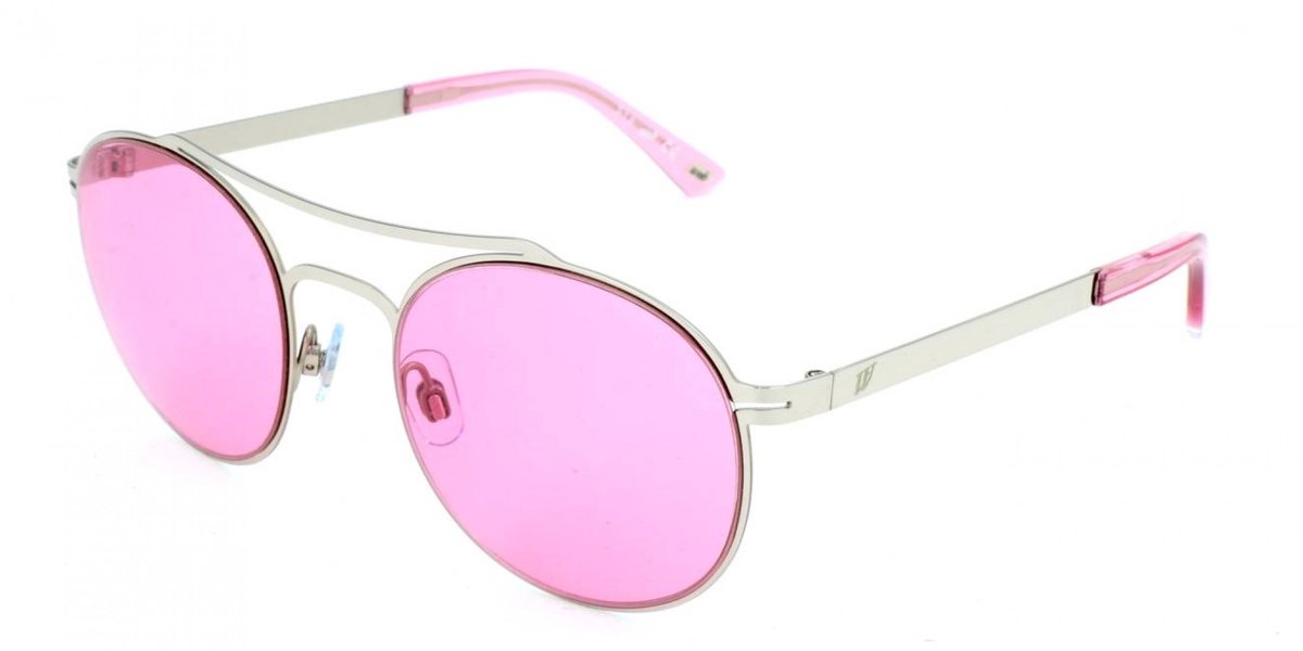 Web WE0172 Shiny palladium 52/21/135 UNISEX Zonnebrillen