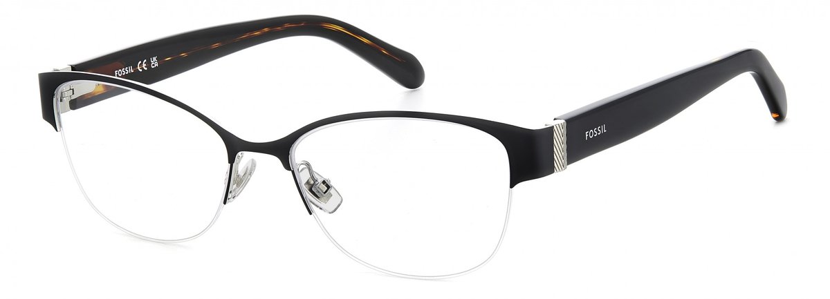 Fossil FOS 7190/G Matte black 52/17/140 WOMAN Brilmonturen