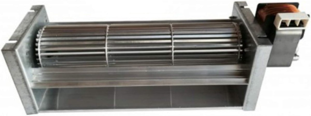 Ventilator - Pelletkachel ventilator - Verwarming - Stille werking - 417 mm lengte
