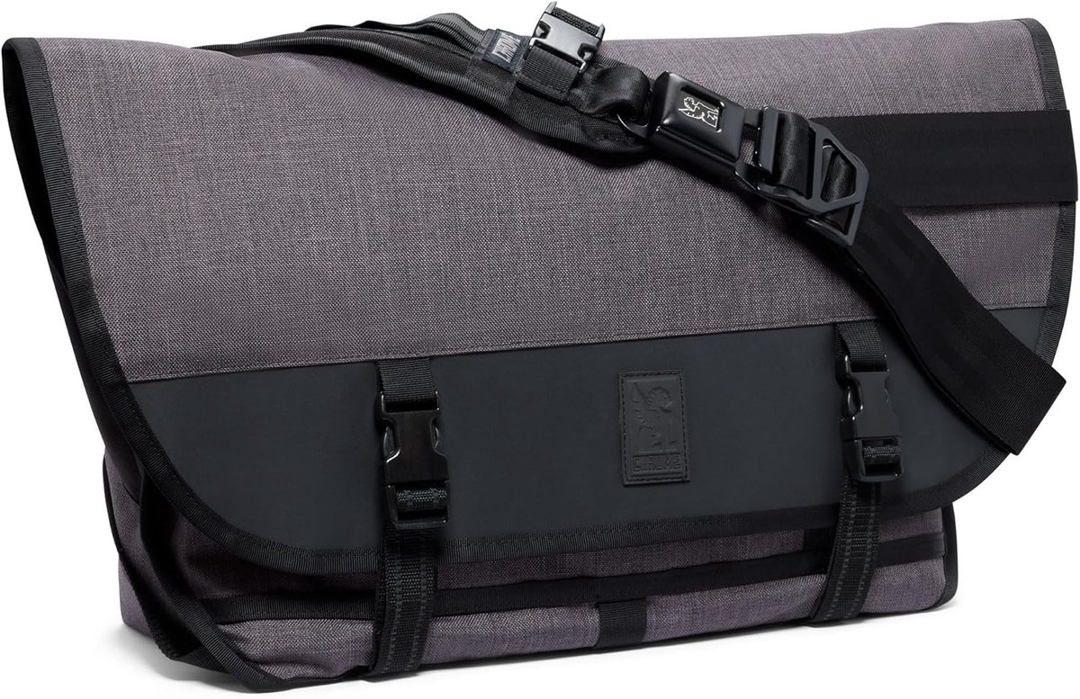 Laptoptas - Schoudertas - Dagelijks Gebruik - Snelopeningsgesp - 17 inch - Zwart