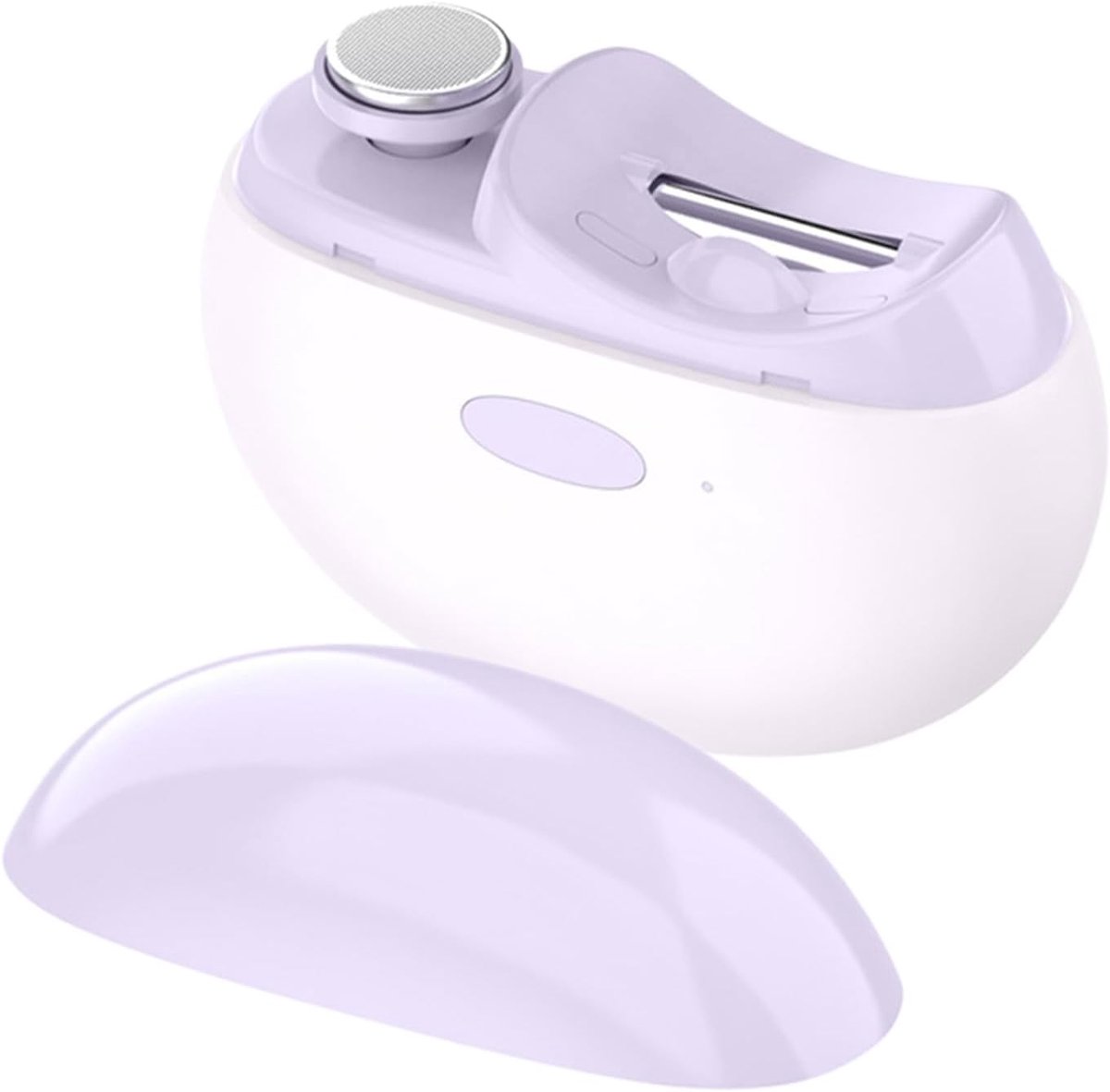 Elektrische Nagelknipper - Veiligheids Trimmer - Nagel Verzorging - Met LED Licht - 12.4 x 10.6 x 4.3 cm