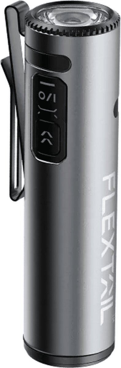 Zero Flextail Zaklamp Oplaadbaar LED 900CHT - IP67 Waterdicht & 1200 Lumen - USB-C Oplaadbaar - Lichtgewicht 59g & Noodverlichting - Mini Flashlight - Klein Zaklantaarn met Batterij