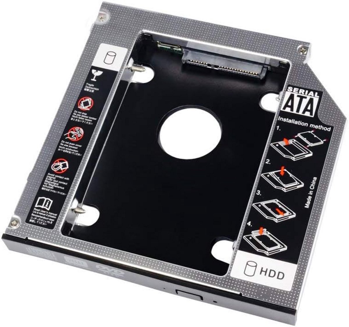 Caddy Bracket Inbouwframe Adapter voor 2.5'' HDD/SSD - Slim 13mm