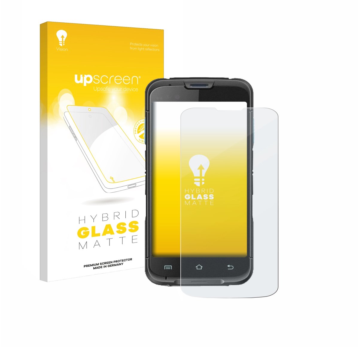 upscreen - Screenprotector voor Unitech EA602 - Folie Beschermfolie Beschermglas matte