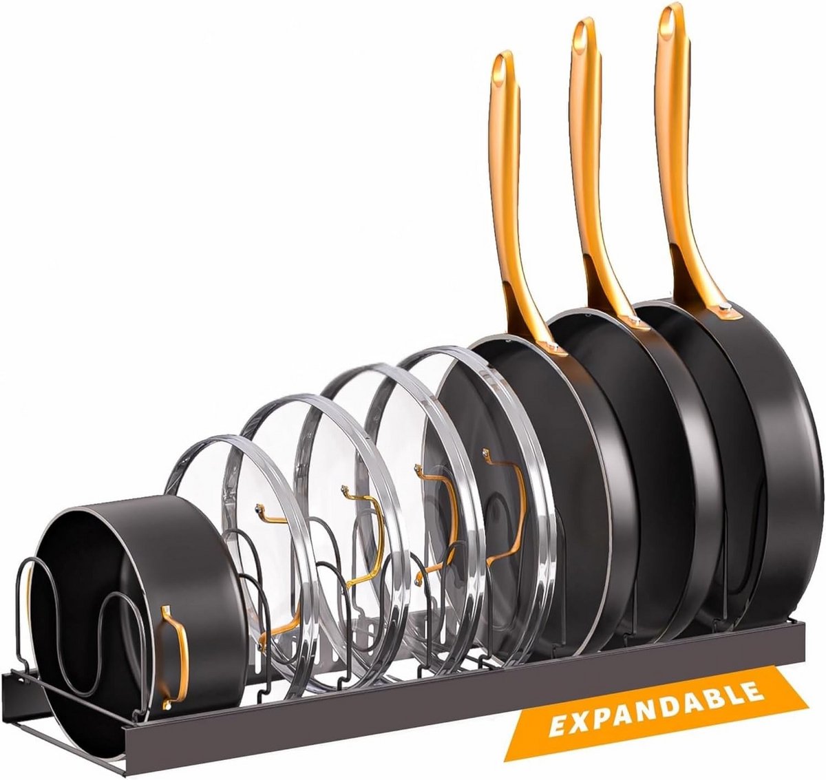 Pan Rack voor Keukenorganisatie en Ondersteuning