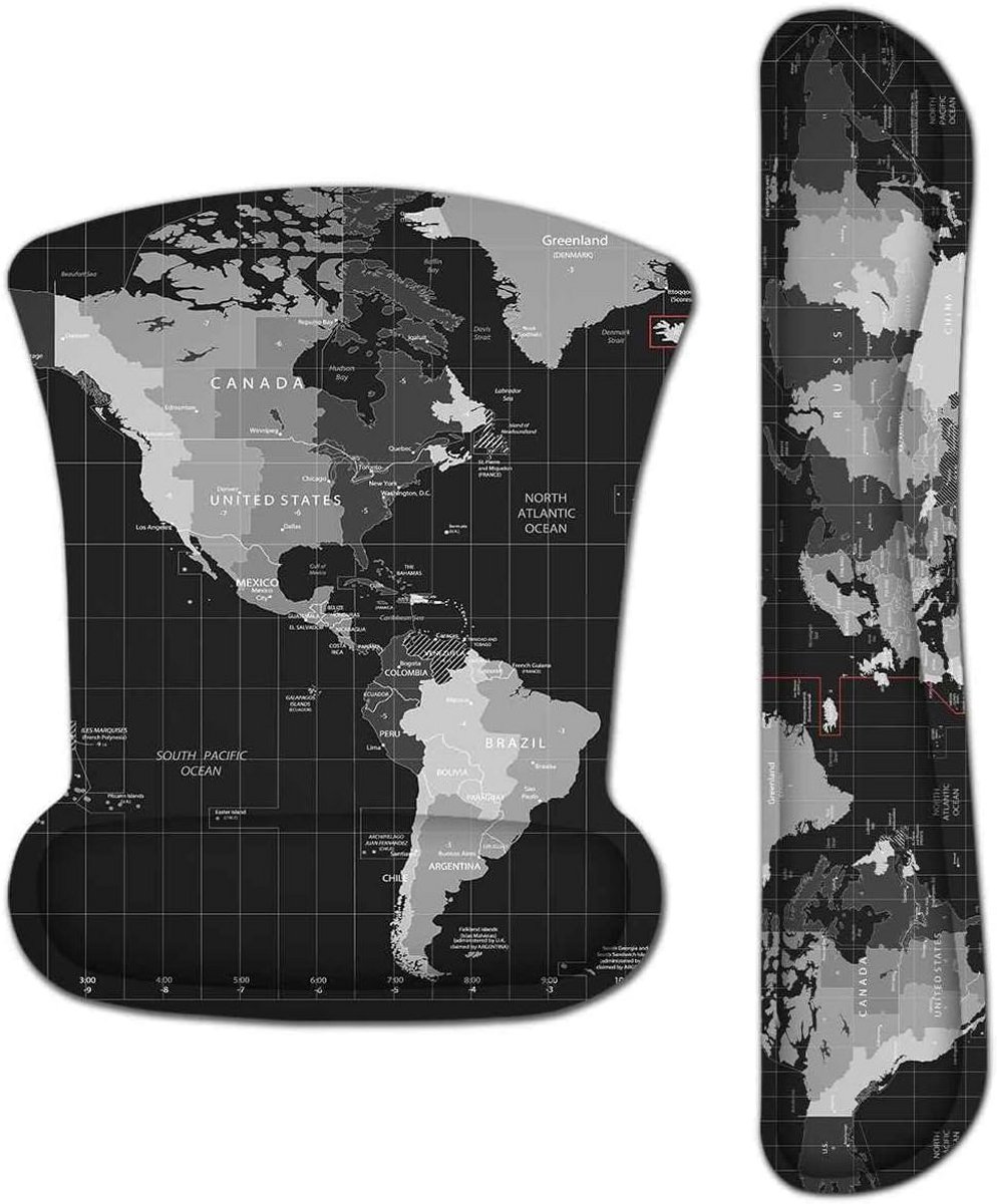 Ergonomische Muismat met Gel Pad en Polssteun