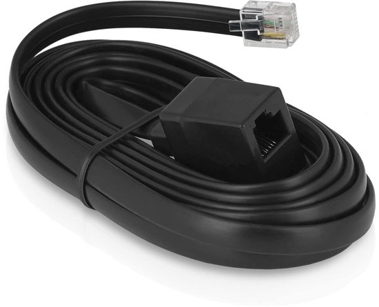Verlengkabel 300cm voor Racing Wheels met RJ12 DEC 6P6C Aansluiting - Plug & Play — afbeelding 2