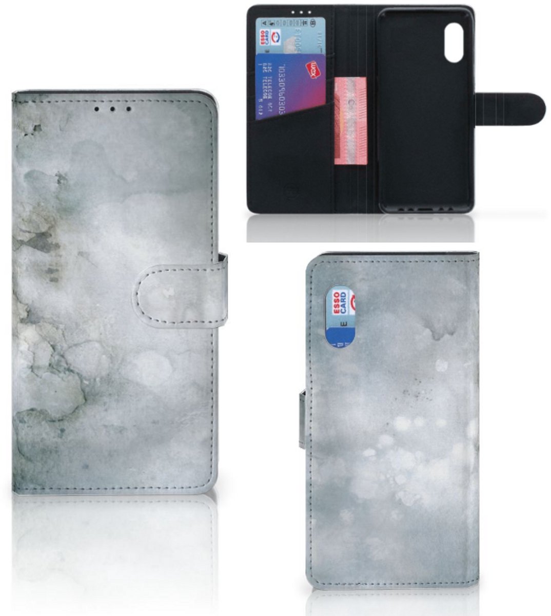 Hoesje Samsung Xcover Pro Painting Grey