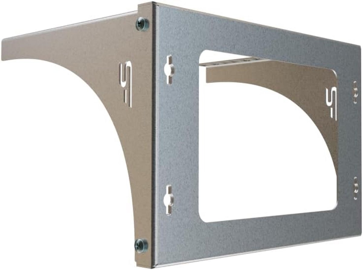 Wandmontage Netwerk Rack 25,4 cm 4U - Stevig Stalen Kastenrek voor Servers en Apparatuur
