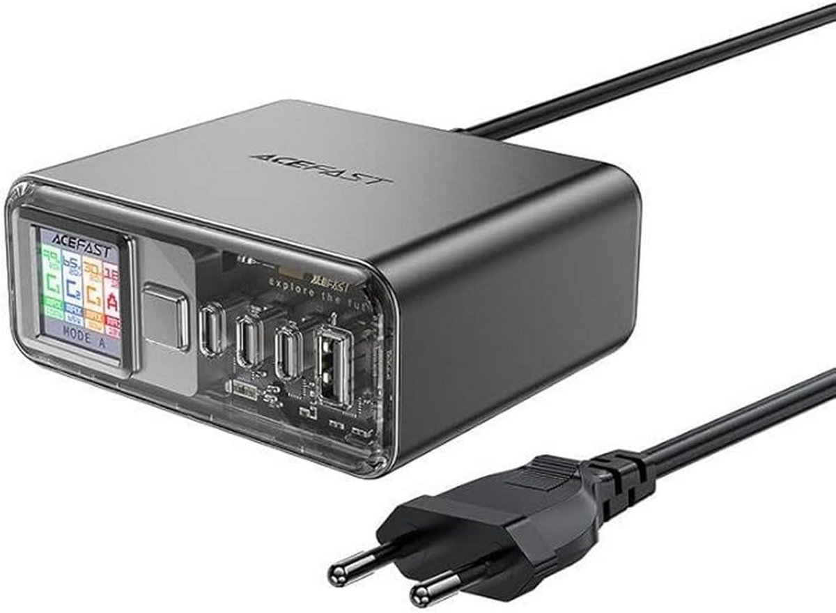 Krachtige Desktop Oplaadstation PD218W met GaN Technologie