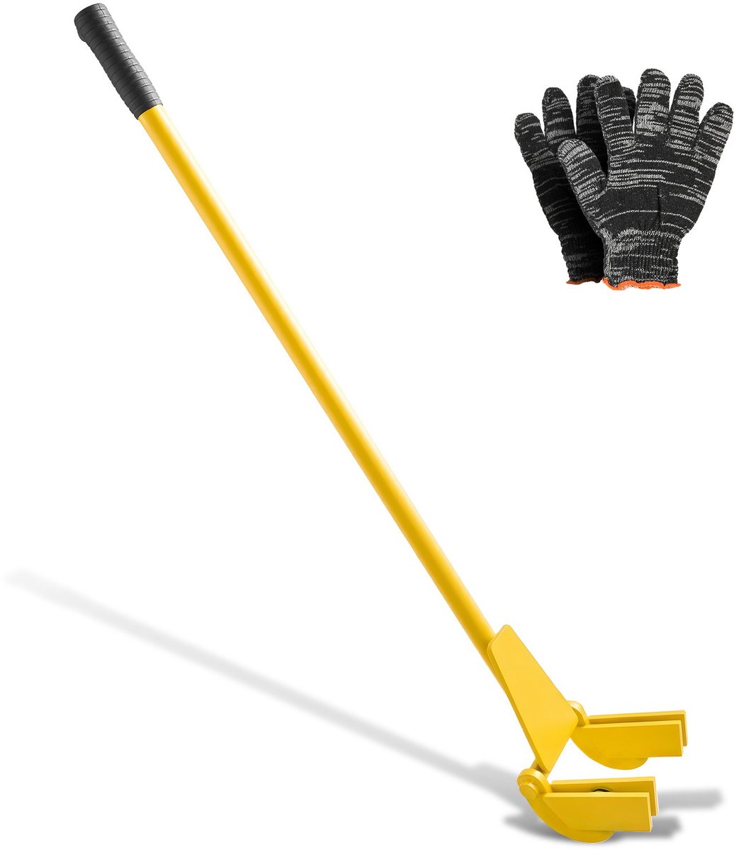 Koevoet / breekijzer - Wrikijzer 113 cm - Draagvermogen 907 kg - Sloop- en hefboom - Verwijderen terrasplanken, vloer- & gevelbekleding - Voor dak-, frame- & gipsplaatwerk