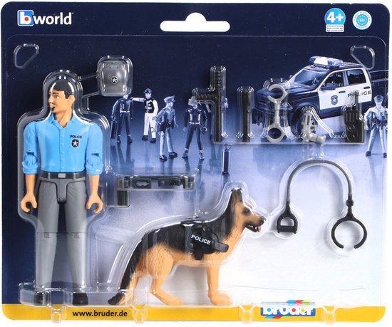 Politieagent met hond van Bruder van Bruder — afbeelding 4