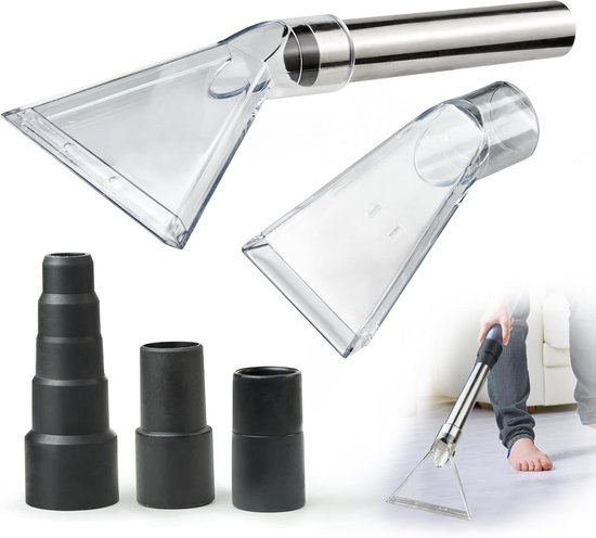 Universele Transparante Extractie Opzetstuk - Voor Shop Vac, Nat/Droog Stofzuiger, Auto & Tapijt