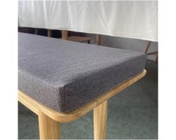 Sofa Cushion 120/100/140cm Outdoor/Indoor Bench Cushion for Garden Furniture, 5cm Thickness, Non-slip Patio Kitchen Bench Cushion for Dinning Sofa Swing Chair Window Seat Pad(Dark