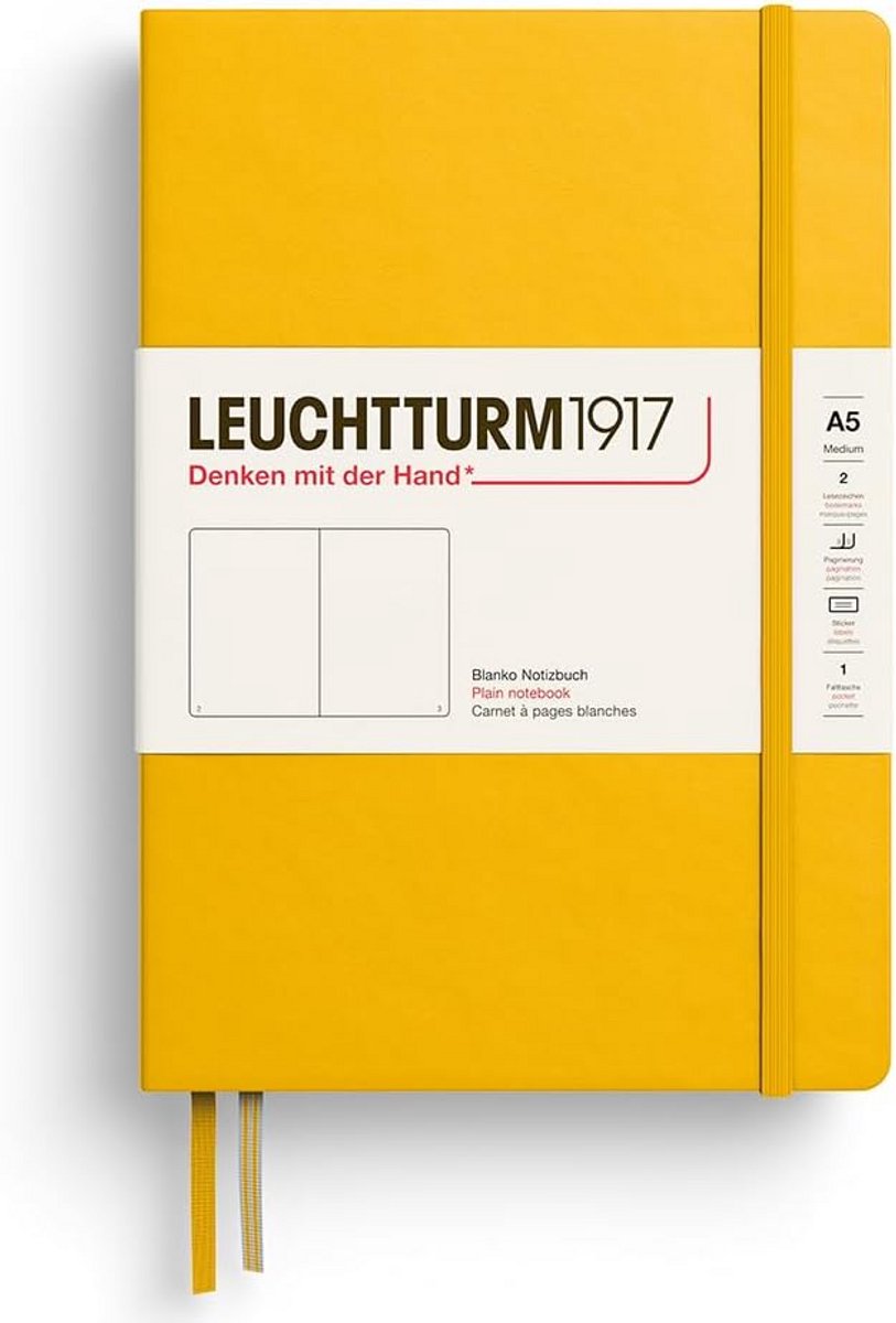 Notitieboek Medium A5 Hardcover met Geolocatie Bladzijden en Tabs