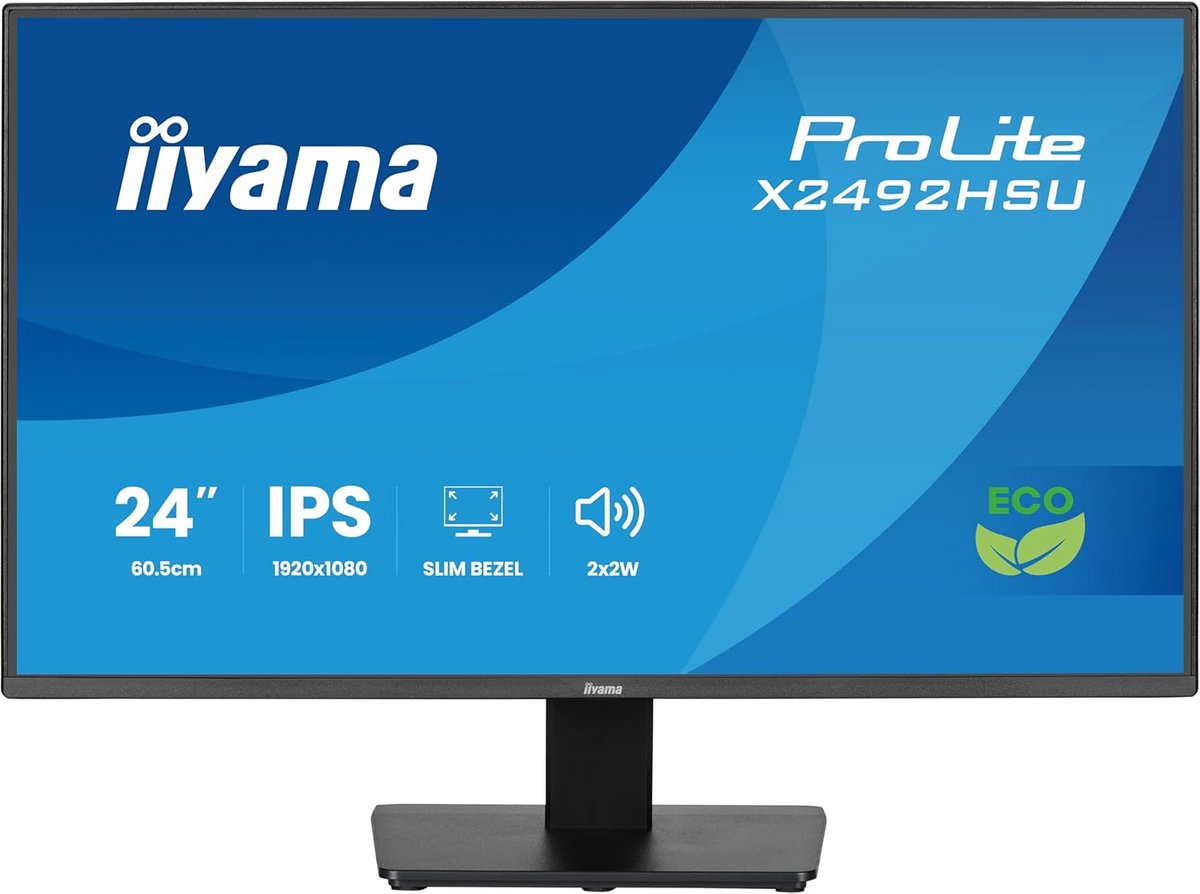 24 inch Full HD Monitor met 120Hz en IPS Paneel voor Comfortabel Werken
