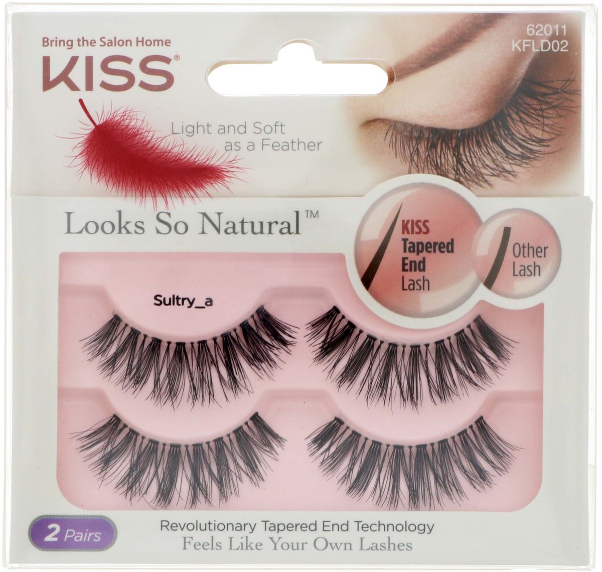 Sultry Kiss Wimperband - Wimperextensions - Zwart, Natuurlijk Uiterlijk