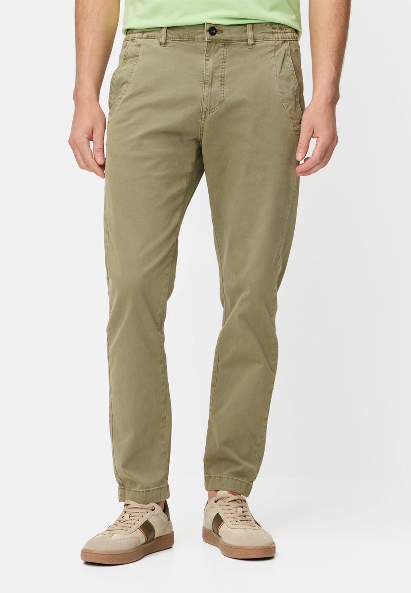 camel active Regular fit chinobroek - Maat - Olijfgroenmenswear-44/34