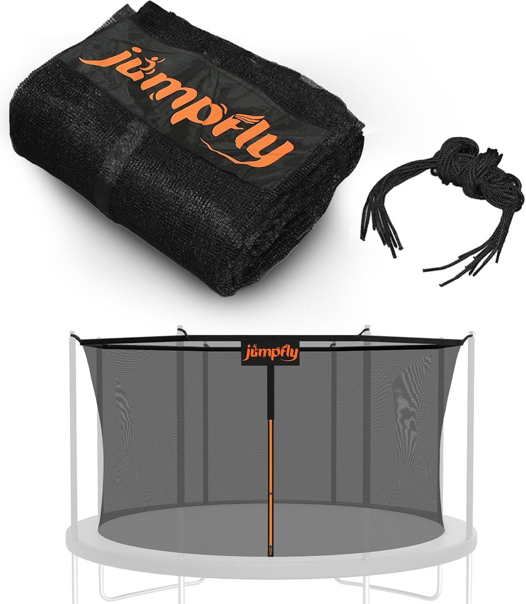 Veiligheidsnet Trampoline Vervanging voor 10ft met 6 of 8 Palen