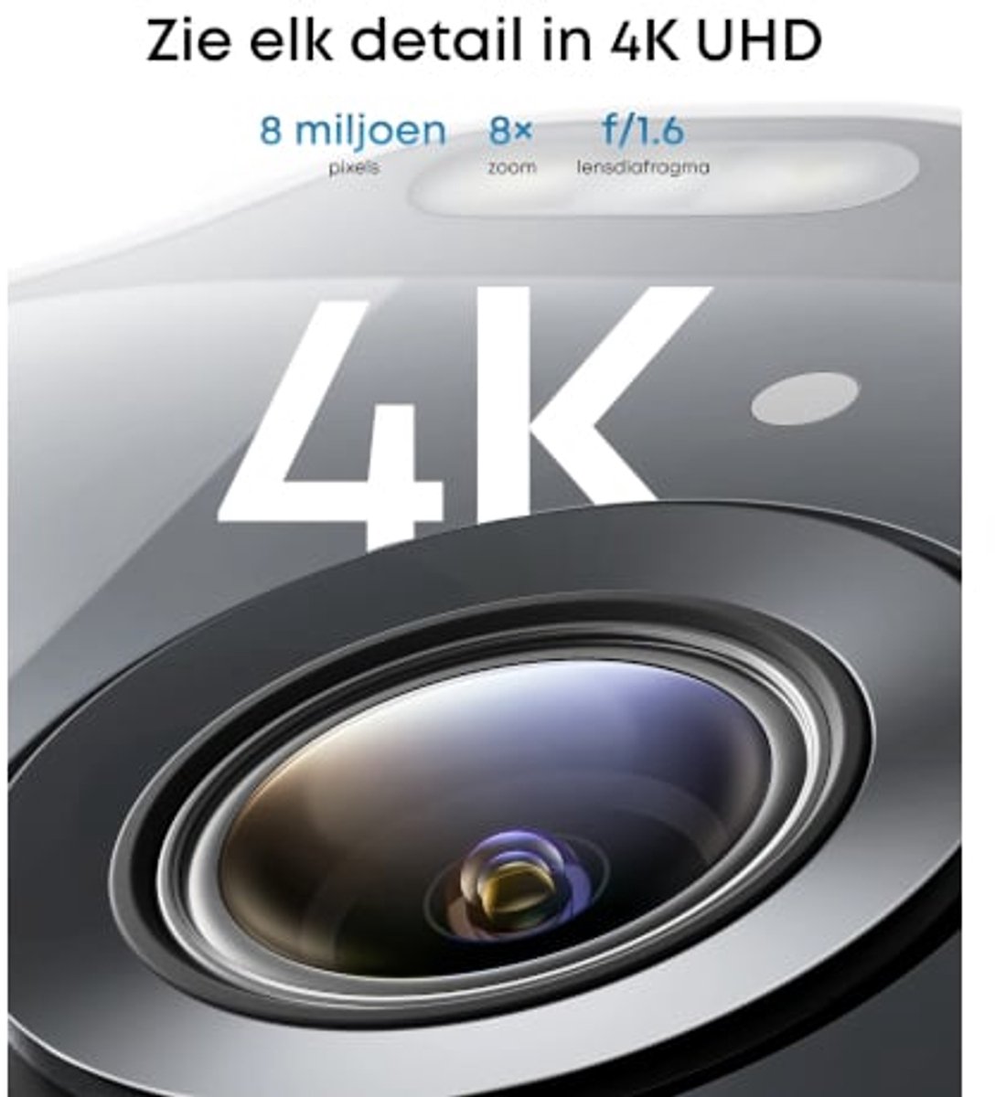 eufy SoloCam E42 2-Cam Kit, 4K PTZ beveiligingscamera outdoor, HomeBase S380, 360° pan/tilt, AI-tracking, zonne-energie, 16TB lokale opslag – foto 5