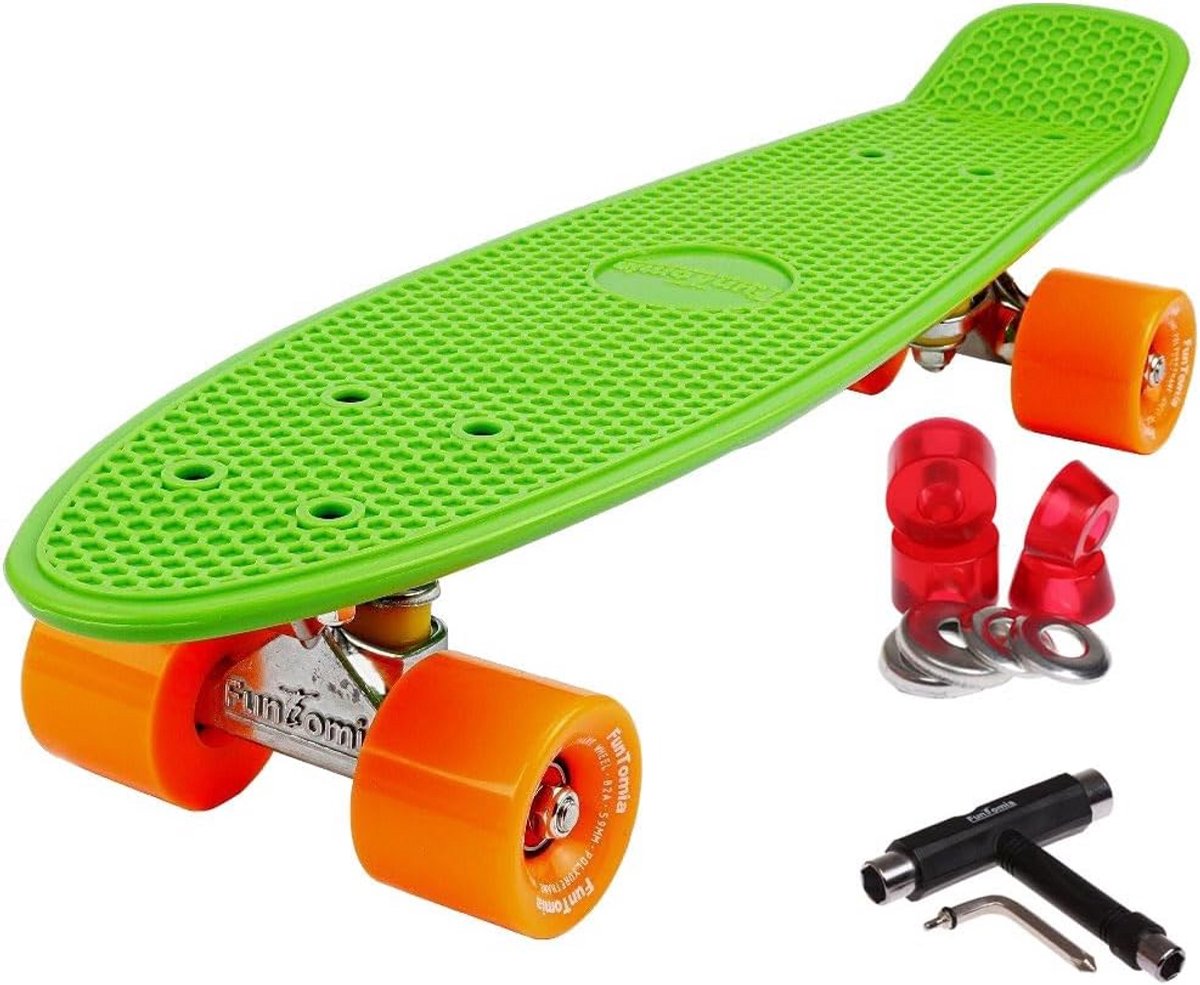 Cruiser Skateboard Miniboard 57 cm met LED Wielen Optie Hoge Kwaliteit ABEC-11