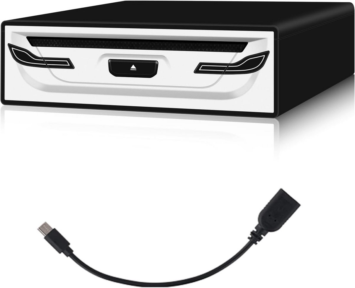 Externe CD/DVD Speler voor Auto, Laptop en TV - Plug & Play met USB