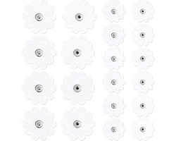 20 drukknopen voor dekbedden, elegante strijkbare drukknopen, bloemvormige dekbedclips, dekbedovertrek, dekbedaccessoires, beddengoedaccessoires
