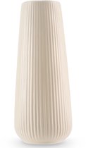 Easyplants | Vase Dust 20 cm beige | Céramique | Rectangle | beige | Style japonais | Vase Design