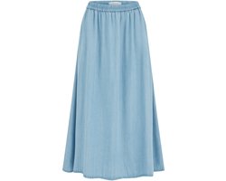 WE Fashion Dames denim midi rok
