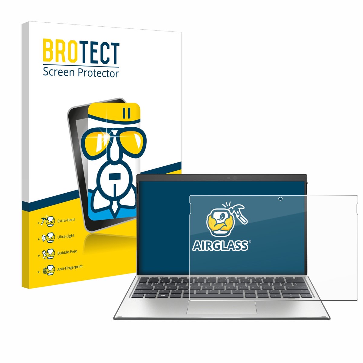 Screenprotector voor HP Elite x2 G4 Beschermglas transparant
