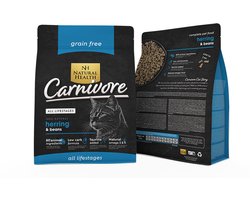 Natural Health graanvrij kattenvoer Adult Carnivore Fish & Beans 10 kg - Kat