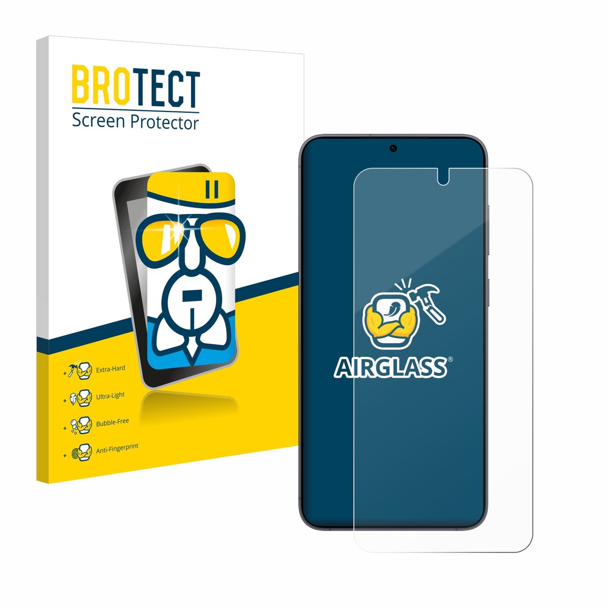 Screenprotector voor Samsung Galaxy S25 Beschermglas transparant