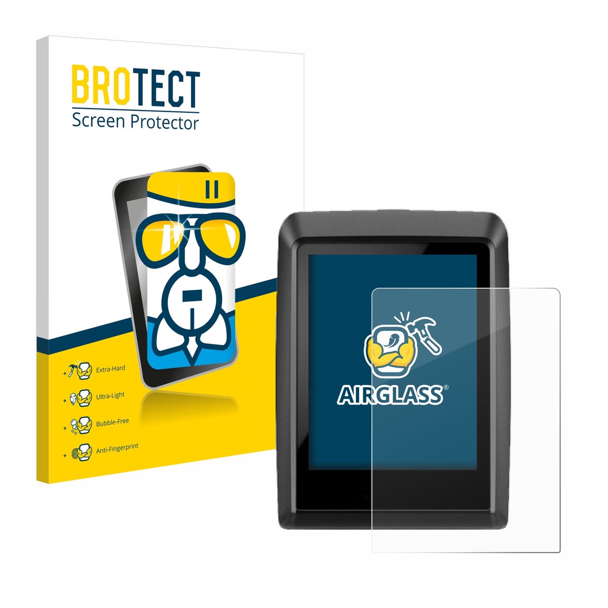 Screenprotector voor Bosch Kiox 500 Beschermglas transparant