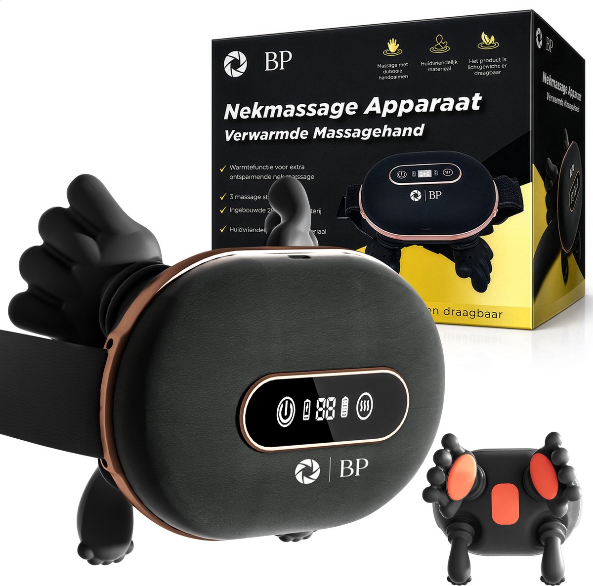 BP Goods Nekmassage Apparaat met Infrarood en Verwarming - BP Goods - €49,95
