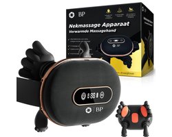 BP® Nekmassage Apparaat - Verwarmde Massagehand - Massagekussen Draadloos - Shiatsu Massage Apparaat - Arm, Rug, Been & Nekmassage Apparaat met Infrarood- 3 standen