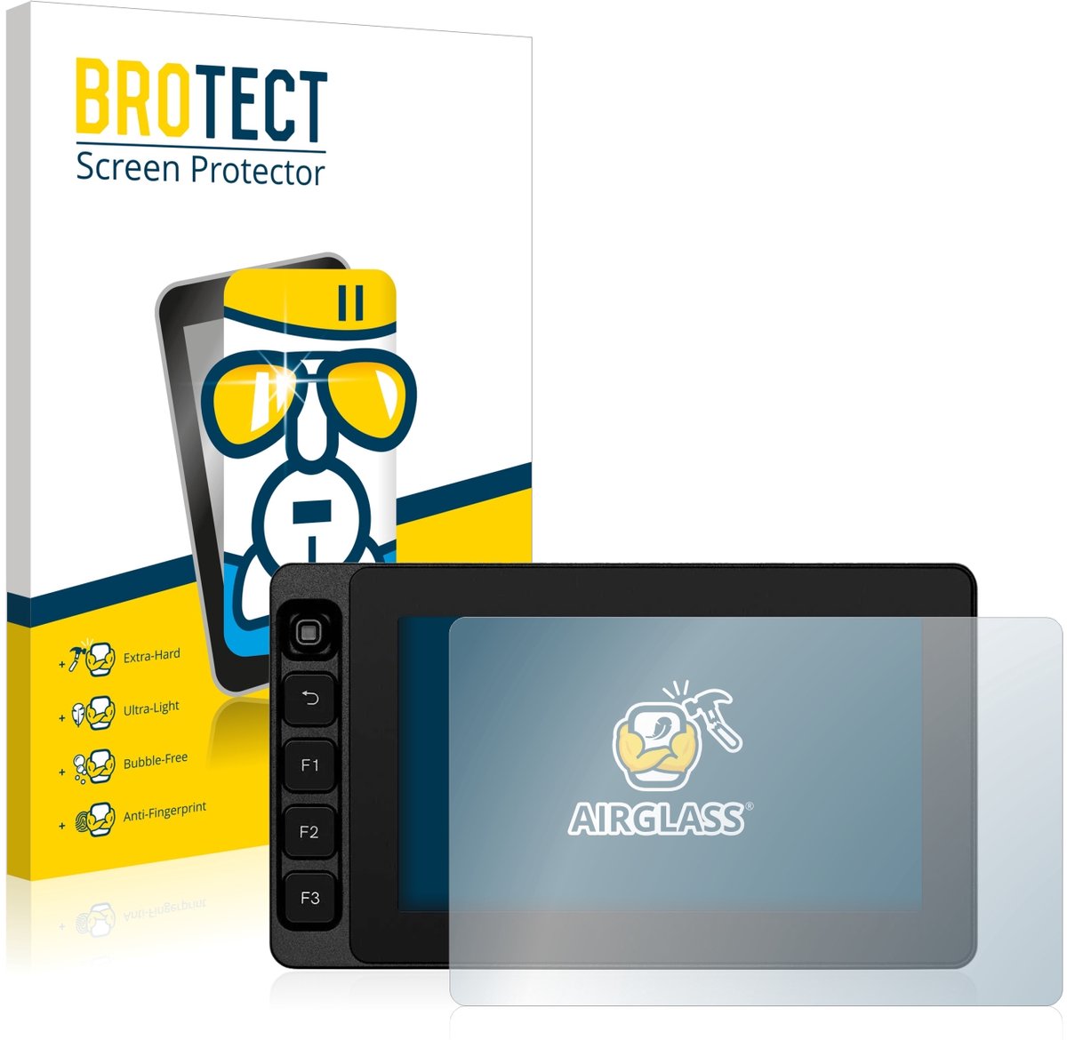 Screenprotector voor SmallHD Ultra 5 Beschermglas transparant