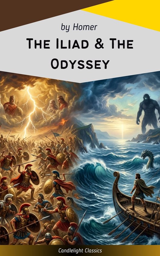 The Iliad & The Odyssey - cover