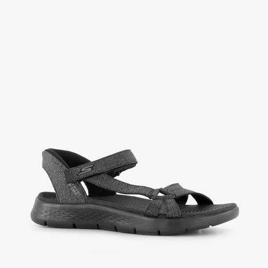 Skechers GO WALK FLEX SANDAL - ILLUMIN Dames Sandalen - Zwart
