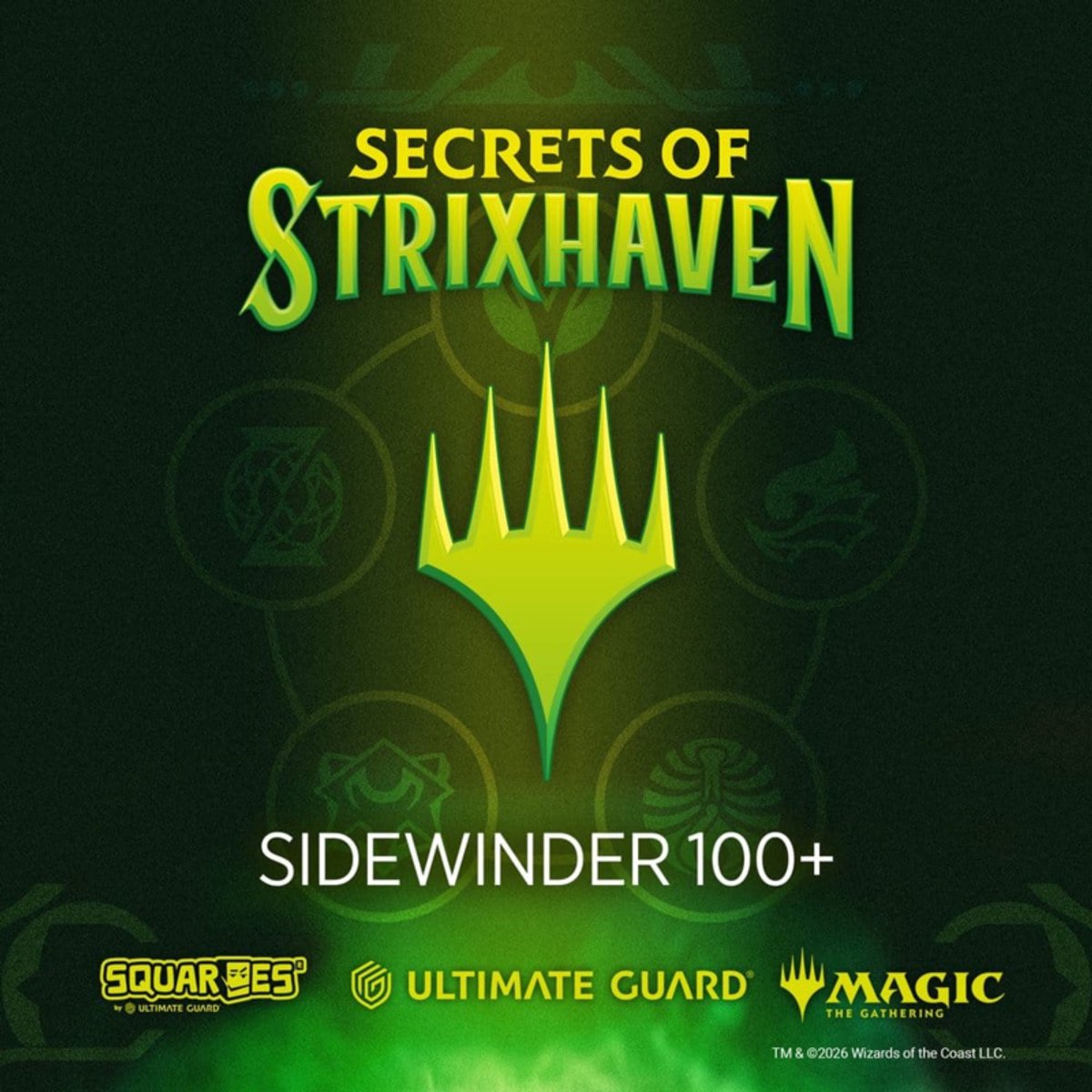 Ultimate Guard Sidewinder 100+ Xenoskin Magic: The Gathering "Secrets of Strixhaven" - Vampiric Tutor